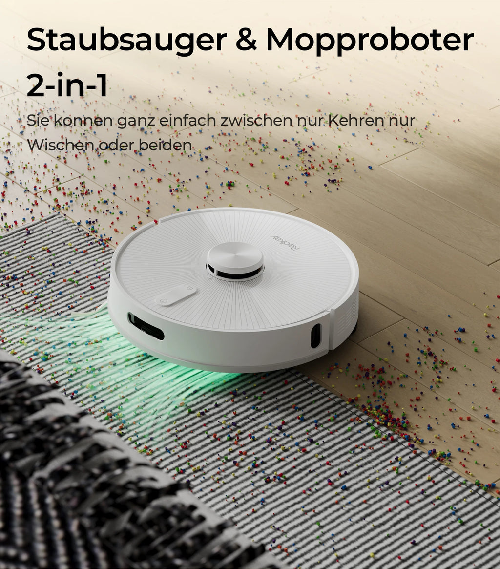 Robot Aspirateur Laveur LiDAR 4000 Pa - Redkey R10 – vue 4