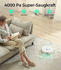 Robot Aspirateur Laveur LiDAR 4000 Pa - Redkey R10 – vue 6