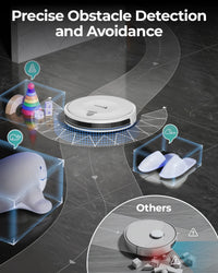 Robot Aspirateur 10 000 Pa pour Poils d'Animaux - Redroad E2 – vue 3