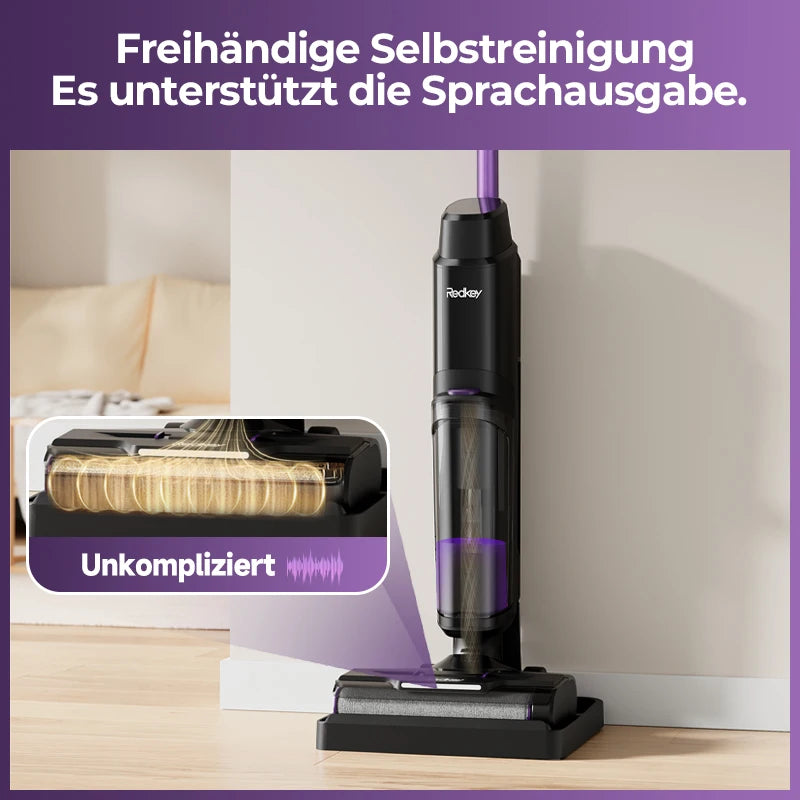 Aspirateur Laveur Sans Fil Autonomie 35 min - Redkey W15 – vue 2