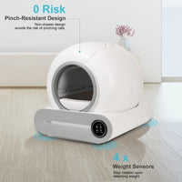 Litière Automatique Autonettoyante 65 L avec Application - DOEL – vue 2