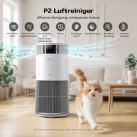 Purificateur d'Air HEPA 120 m² Silencieux - Amicura P2 – vue 3