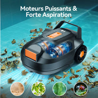Robot Piscine Sans Fil Autonomie 180 min - Redkey S200 – vue 2