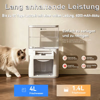 Fontaine à Eau Sans Fil 4 L avec Capteur pour Chat et Chien - Amicura A10