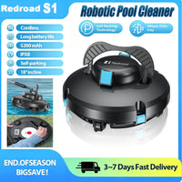 Robot Nettoyeur de Piscine Sans Fil - Redroad S1
